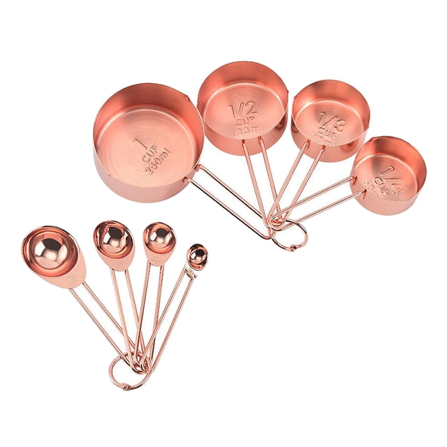 Utensilios de cocina de s s de de medir del acero inoxidable Sunnimix Cucharas medidoras tazas