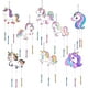 thumbnail image 1 of Paquete de 16 kits de carillones de viento DIY: unicornio, crea tu propio carillón de viento, colorea, artesanía de madera para Pascua., 1 of 9