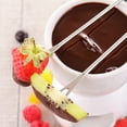 thumbnail image 5 of Raindrops 12Pcs Fondue Forks Stainless Steel for Cheese Fondue & Chocolate Fountain, 5 of 6