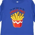 thumbnail image 4 of Inktastic I'm Just Here for the French Fries Boys or Girls Long Sleeve Toddler T-Shirt, 4 of 5