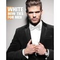 thumbnail image 5 of Lsupdaol 12 Pcs Men's Bow Ties Pre Tied Tuxedo Formal Adjustable Clip On Bow Satin Bowtie for Men Costume Wedding Party, 5 of 14