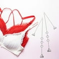 thumbnail image 4 of FRCOLOR Adjustable Anti-Slip Rhinestone Straps with Comfortable Shoulder Support for Dresses, 4 of 8