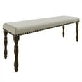 thumbnail image 6 of Castle Place 3-Piece Traditional Full Size Bed with Bench and Nightstand, Warm Grey, 6 of 20