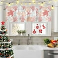 thumbnail image 6 of Kitchen Curtain Valance for Windows Nautical Theme Sea Turtle Coral 1 Panel, 54 x 18 Inch Rod Pocket Valance Window Treatments Short Curtains for Bathroom Bedroom, 6 of 6