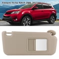 thumbnail image 1 of Sun Right Driver Side Sun Visor 774310-42452-B2 Replacement Accessory Fit for  2006-2013, 1 of 8