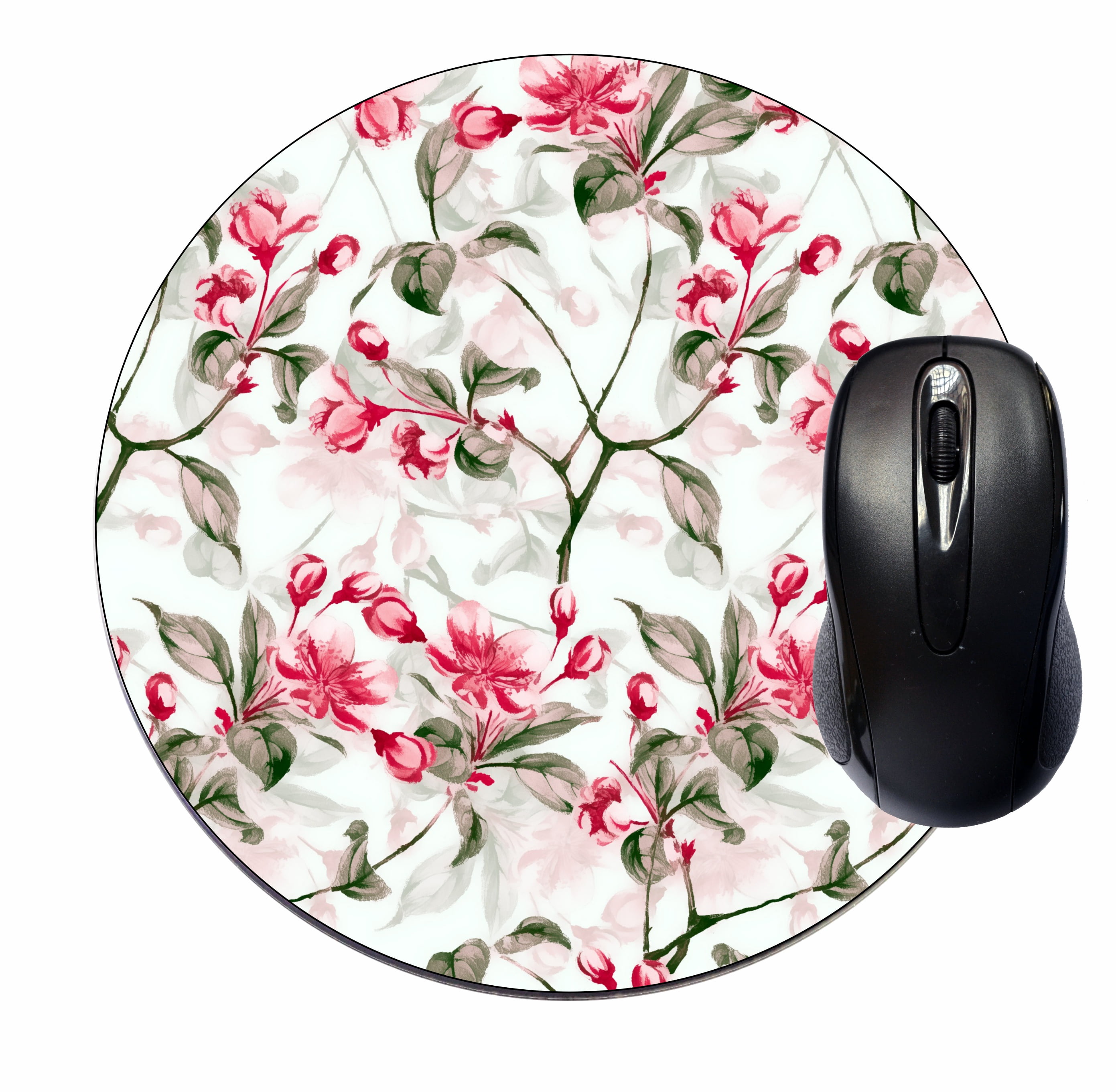 Mouse Mat Pad Mousepad Cute Desk Round Circle Mousemat Mousepad