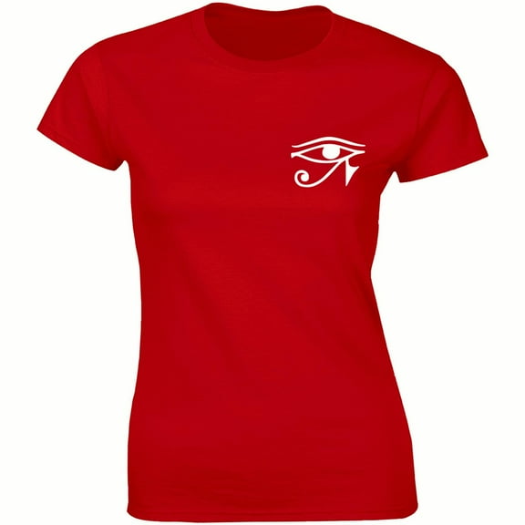 Eye of Horus Ra Egyptian Egypt Mysticism Religion Funny Womens Tee Shirt