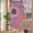 Pink, variant on Yellow Skull Head Window Privacy Film Rainbow Static Cling Stain Glass Window Film for Glass Door, Decorative Sunroof Decal Sticker for Car 17.7"x39.3" Sunflowers Boho Distressed Wood Grain