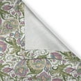 thumbnail image 5 of Ambesonne Vintage Grommet Curtain, Persian Pickles Ornate, 50" x 84", Pale Brown Mauve and Green, 5 of 6