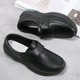 thumbnail image 3 of Ruiatoo Women's Healthcare Nursing Shoes LightweightComfortable Air-Cushion Nurse Shoe Footwear Restaurant Loafer Waterproof Work Shoes (8066,Black 40), 3 of 5