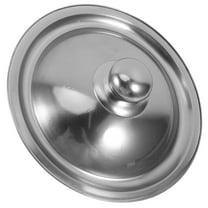 Stainless Steel Frying Pan Cover with Knob Universal Lid for Pots and Skillets Replacement Cookware Lid for Home Kitchen 20cm
