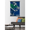 thumbnail image 2 of NHL Vancouver Canucks - Logo 14 Wall Poster with Wooden Magnetic Frame, 22.375" x 34", 2 of 3
