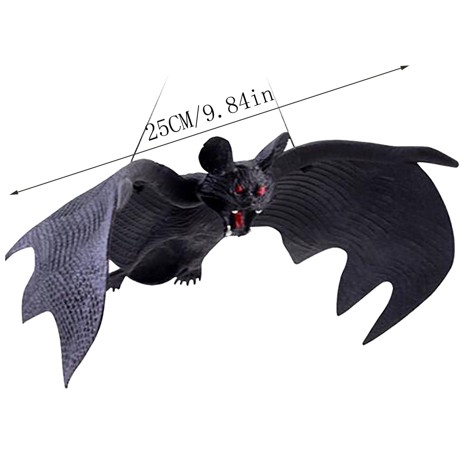 Christmas Hanging Bats Lamp Simulation Decorative Props For Home Garden