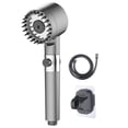 thumbnail image 3 of GROWTH TANK Bathroom Tool Handheld Spray Powerful Sprayer Head Wall Mount Pressurized Shower A, 3 of 9