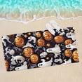 thumbnail image 5 of Yika Beach Blankets Beach Towel Fine Fiber Beach Towel Fabric Bath Towel Halloween Style Drying Beach Towel Bath Towel, 5 of 7