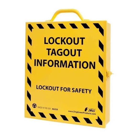 Zing Lockout Cabinet, Unfilled, Electrical 6058