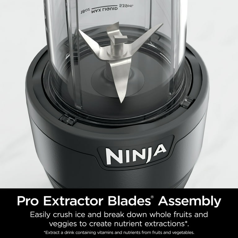 Ninja Nutri-Blender 20-Oz Personal Blender, (2) 20-Oz Dishwasher