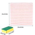 thumbnail image 3 of Trapo de limpieza de microfibra, 3 uds., paños de limpieza de lana Coral, paños de limpieza de microfibra superabsorbente, toalla de limpieza para pulir Sincero Hogar, 3 of 5
