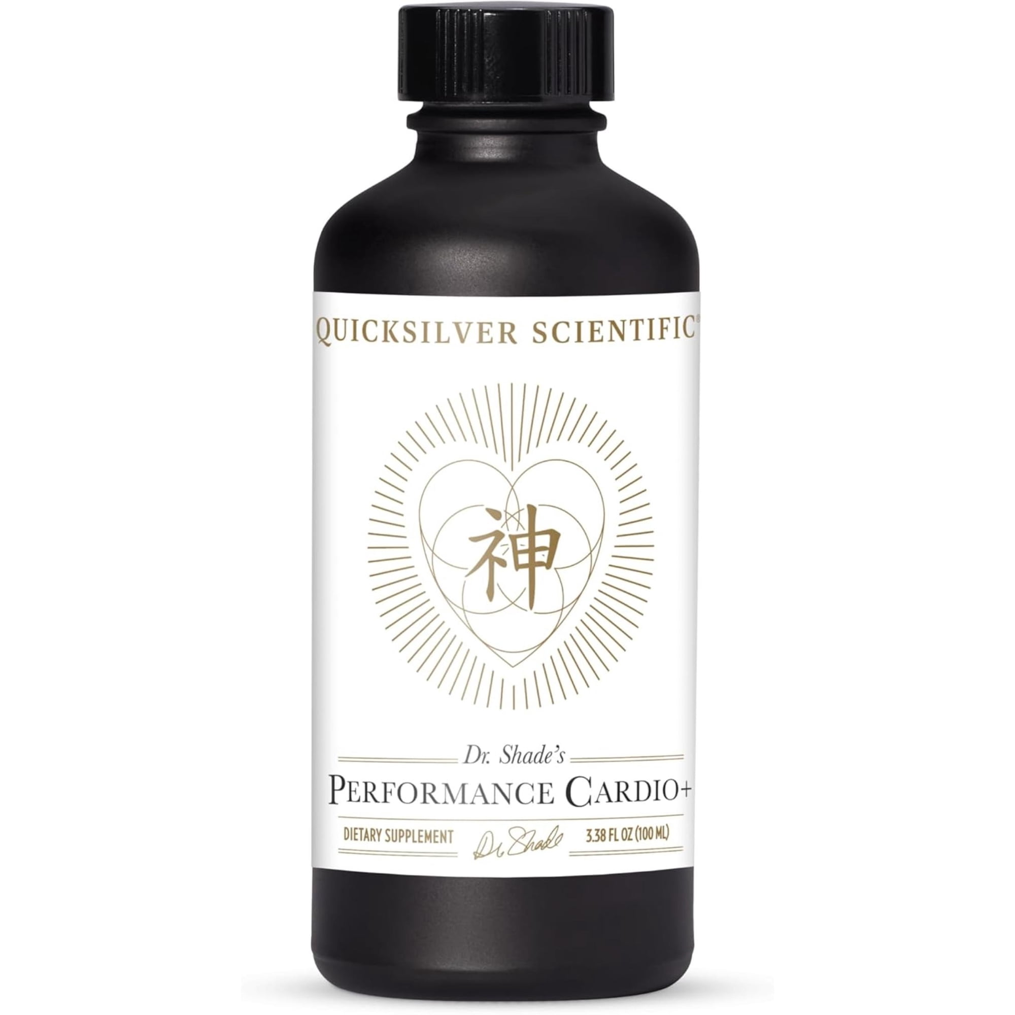 Quicksilver Scientific Performance Cardio+ - Herbal Supplement to Support Blood Circulation & Brain Health - Cardiovascular Supplement with Hawthorn Berry + He Shou Wu + Ginseng Extract (3.38 oz)