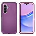 thumbnail image 3 of Asuwish Compatible with Samsung Galaxy A15 5G/4G Phone Case Hybrid Rugged Shockproof Hard Protective Drop Proof Full Body Heavy Duty Mobile Cell Cover for A 15 G5 15A Women Men Purple, 3 of 8