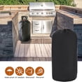 thumbnail image 4 of Propane Tank Cover, Waterproof Ventilated Oxford Cloth Gas Cylinder Cover Gas Cylinder Cover Fire Resistant UV Rays and Weatherproof, 4 of 5