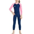 thumbnail image 1 of Kid Wetsuit Niño traje de neopreno para niños Traje mojado Verano Mojeado Mojado al aire libre Niño Traje de baño para el verano Natación al aire libre Surfing Buceo Dark Bule S seitruly OD003688-01, 1 of 7