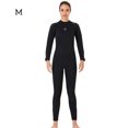 thumbnail image 2 of Traje de neopreno con traje de trabajo completo para hombres y mujeres Actividades deportivas de agua de una pieza en agua fría para snorkeling Surfing Spearfishing Woman / Black M Speravity OD017131-09, 2 of 7