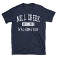 thumbnail image 1 of Mill Creek Washington Classic Established Men's Cotton T-Shirt, 1 of 1