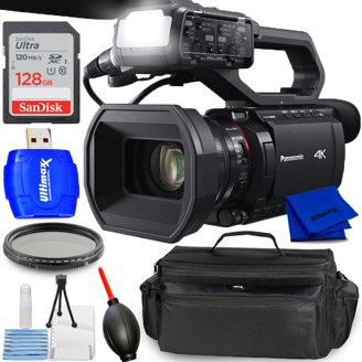 Panasonic HC-X2 4K Camcorder - 7PC Accessory Bundle - Walmart.com