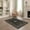 Charcoal Gold, Pattern 1, variant on ODIKA 6'x9' Ultra-Soft Area Rug, Gothic Mystical With Celestial Vintage Astrology Motifs Snake Flowing Dynamic None Washable, Bare feet friendly, Silk-Touch for Guest Room, Bedroom