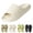 White, variant on longantii Slipper Shoes for Women Men, Pillow Slippers,Open Toe Garden Shoes, Non Slip Sandals Women, Quick Drying Soft Lightweight Shower Shoes for Indoor and Outdoor
