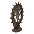 thumbnail image 6 of Ebros Hindu Shiva Nataraja Lord Of The Dance Cosmic Dancer God Statuette 9"H, 6 of 10