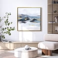 thumbnail image 4 of Empire Art Direct Polar Stream Textured Metallic Hand Painted Framed Wall Art, 36" x 36" x 1.5", Ready to hang, 4 of 11