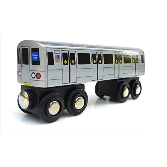 Munipals Staten Island Railway St. George - Tottenville Wooden Toy Train