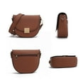 thumbnail image 6 of MKF Collection The Isa Crossbody Bag Vegan Leather, Stylish & Functional Shoulder Purse for Everyday Use by Mia K. - Navy, 6 of 8