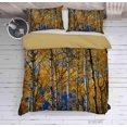 thumbnail image 2 of 3D Otoño Paisaje Forestal Funda nórdica Set Ropa de Cama Funda Nórdica Fundas de almohada, 2 of 3