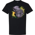 thumbnail image 3 of Inktastic Colorful Lurking Gator T-Shirt, 3 of 5