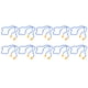 thumbnail image 2 of Tapones para los oídos de goma termoplástica con forma de árboles de Navidad, reducción de ruido para el trabajo y el sueño, 10 Uds., 2 of 10