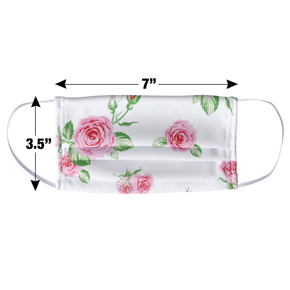 Baggage Covers Watercolor White Floral Green Leaf Stripe Washable Protective Case