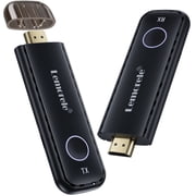 Lemorele Wireless HDMI Transmitter and Receiver, Plug & Play Portable Wireless HDMI, 1080P 164Ft Wireless HDMI Extender for Laptop/Pc/Tv Box/Camera/Projector