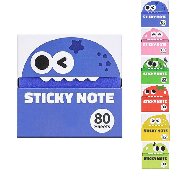 Transparent Glitter Sticky Notes 80 Sheets See‑Through Memo Tabs 1PC | Clear Sticky Notes, Clean Annotations, Back to School Supplies for Office Study Notebook Marking D-1PC