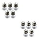 thumbnail image 4 of Kearding Portalámparas LED elegante de 5 piezas con base de lámpara de bombilla de bajo consumo Fácil instalación Elegante y con estilo U: U: Exterior B22 interior 2Conjunto, 4 of 6