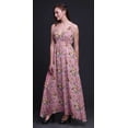 thumbnail image 3 of Bimba Floral Women Printed Sleeveless Long Maxi Strappy Bohemian BeachÂ&nbsp;Dress-X-Small, 3 of 4