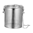 thumbnail image 4 of Cesta de colador de cocción de infusores de té con gancho de cadena extendida Filotador de bolas de té multipropósito para sopas de té de 12x12cm, 4 of 8