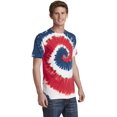 thumbnail image 4 of Port & Co Adult Male Men Dye Short Sleeves T-Shirt USA RAINBOW 3X-Large, 4 of 6