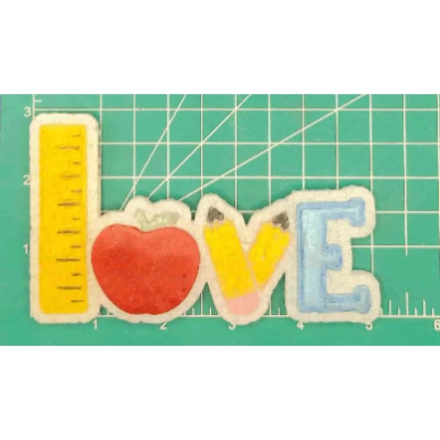 LOVE Teacher Silicone Freshie Mold