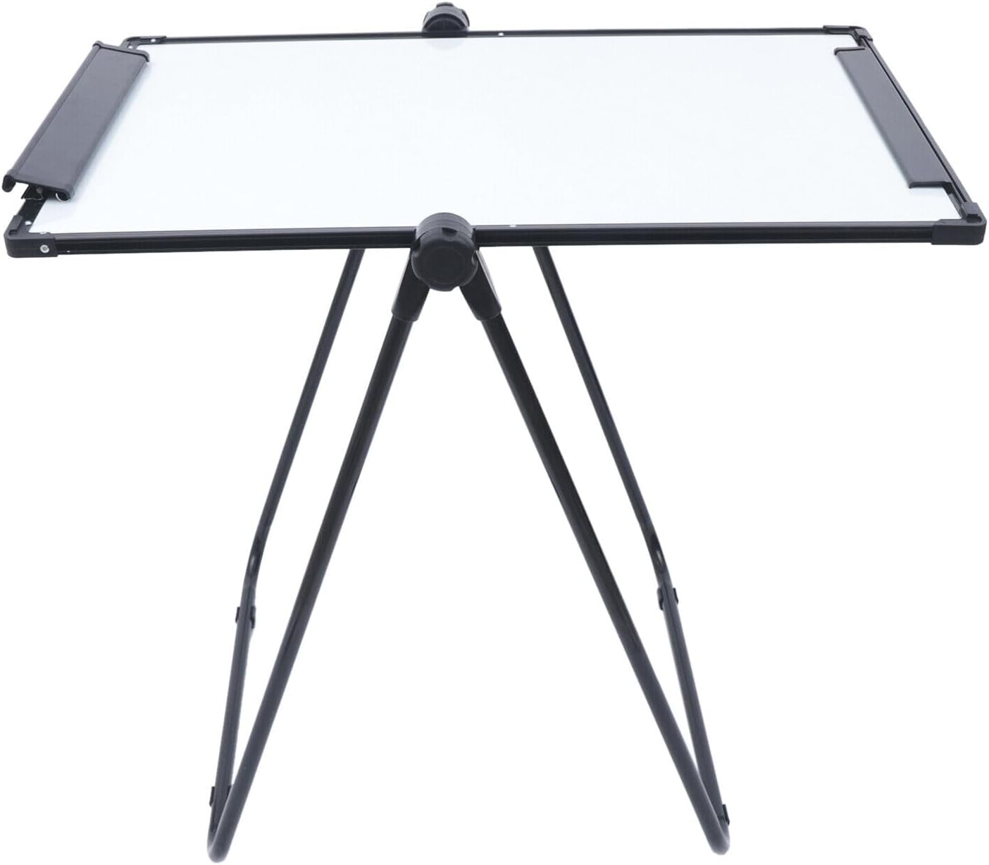 36x24 Inch Portable Dry Erase Board with Stand Double Sided Magnetic White Board Whiteboard Easel Height Adjustable Standing White Board for Home Office Classroom (Black)