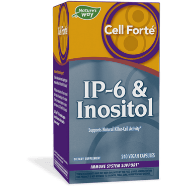Nature's Way Cell Forté IP-6 & Inositol Supplement, Gluten-Free, Vegan, 240 Capsules