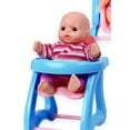 thumbnail image 2 of Playworld Set of 6 Scary Baby Mini Dolls with Cradle, High Chair, walker, Bathtub, Swing, and Baby Seat Scare Your Friends!, 2 of 7