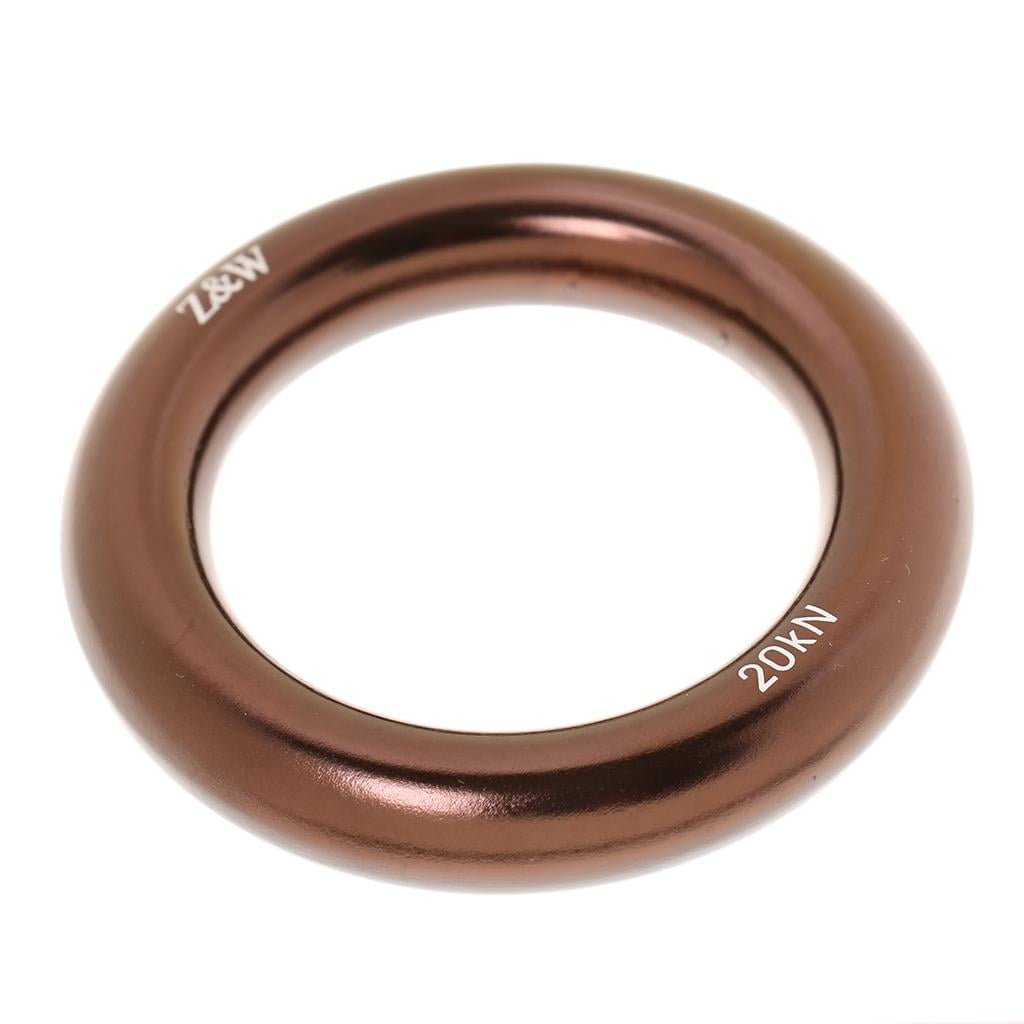 Anclajes Rappel Anillo de rappel de aluminio 20KN para anclaje protector de fricción de ...